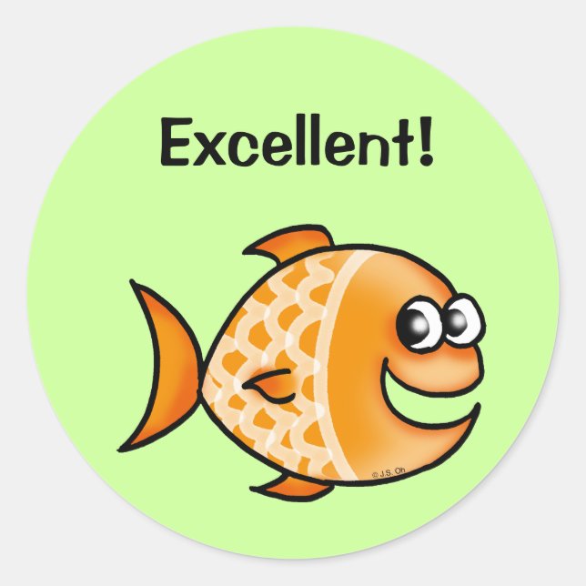 Redondo Adesivo de recompensa (excelente!) (Frente)