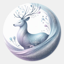 Redondo Adesivo de rena