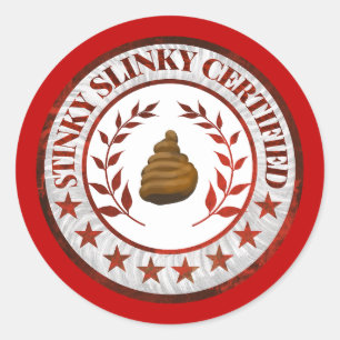 Redondo Adesivo de RV Certificado Stinky Slinky