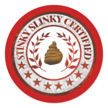 Adesivo de RV Certificado Stinky Slinky