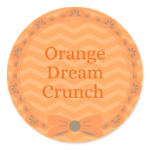 Adesivo de Sabor 'Laranja Sonho Crocante'