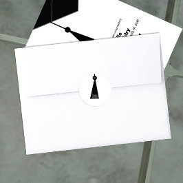 Redondo Adesivo de Selagem de Envelope de Conclusão Modern