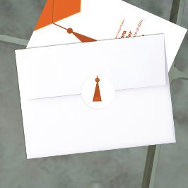 Redondo Adesivo de Selagem de Envelope de Conclusão Modern