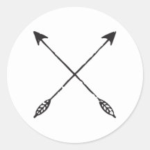 Adesivo de Setas Destruídas Personalizável