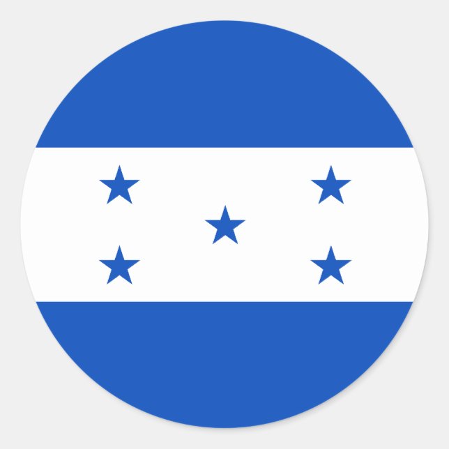 Redondo Adesivo de Sinalizador Honduras (Frente)
