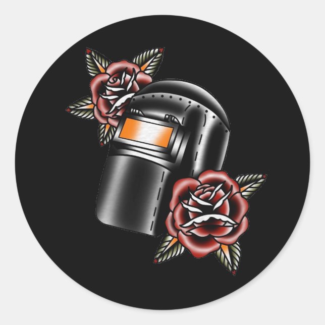 Redondo Adesivo de soldadura (Frente)