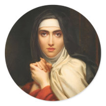 Adesivo de Sta. Teresa de Ávila