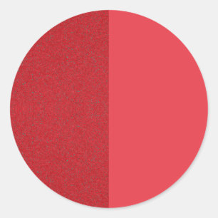 Redondo Adesivo de Textura Tomate Vermelho Partido – Perso