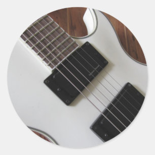 Redondo Adesivo de Trastes e Cordas de Guitarra Elétrica
