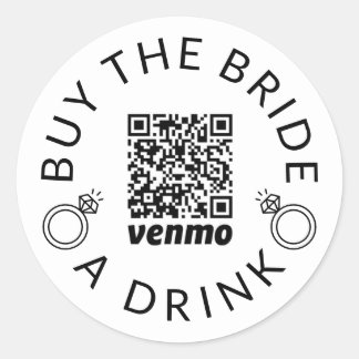 Redondo Adesivo de Venmo para Despedida de Solteira Compre