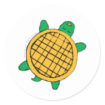 adesivo de Waffle Turtles