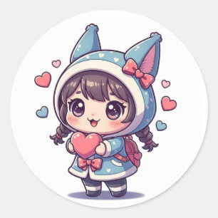 Redondo Adesivo Divertido e Infantil