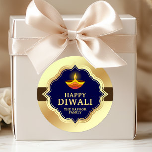 Redondo Adesivo Diwali personalizado