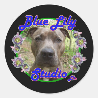 Redondo Adesivo do Blue Lily Studio
