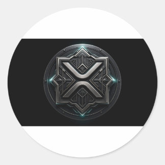 Redondo Adesivo do Brasão Hard-Tech XRP