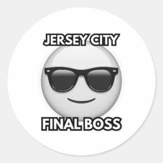 Redondo Adesivo do Chefe Final de Jersey City