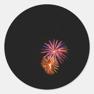 Redondo Adesivo do Fireworks P3621
