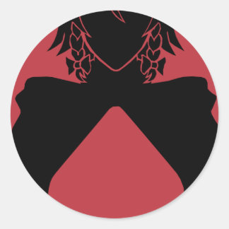 Redondo Adesivo do Logotipo Dinâmico Izayoi