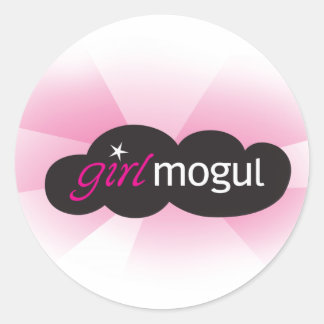 Redondo Adesivo do logotipo GM