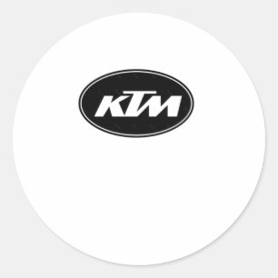 Redondo Adesivo do logotipo Ktm