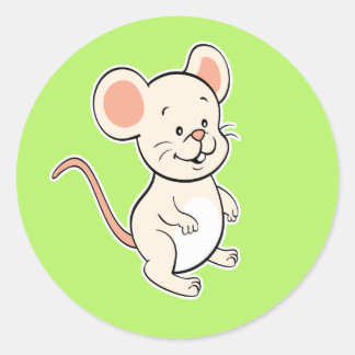 Redondo Adesivo do mouse