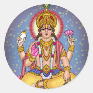 Redondo Adesivo do Senhor Dhanvantari