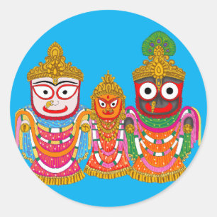 Redondo Adesivo do Senhor Jagannath