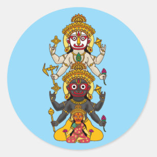 Redondo Adesivo do Senhor Jagannath