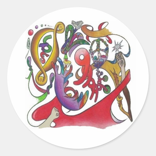 Redondo adesivo do sts9 (Frente)