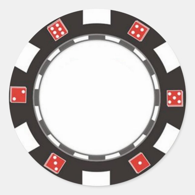 Redondo adesivo do vazio (Frente)