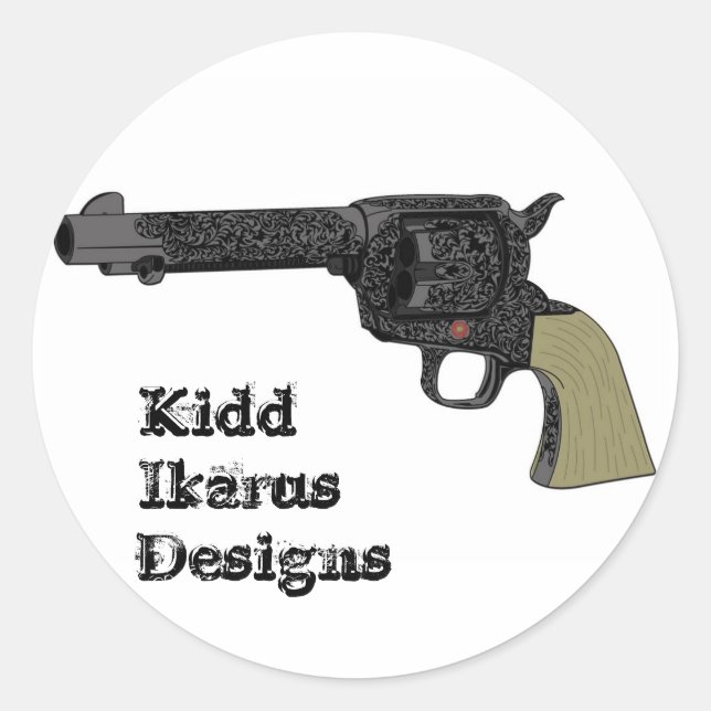 Redondo Adesivo do Widowmaker (Frente)