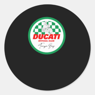 Redondo Adesivo Ducati do logotipo5