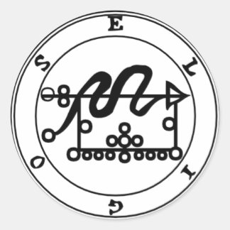 Redondo Adesivo Eligos Goétia