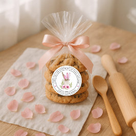 Redondo Adesivo em padaria para pequenas empresas