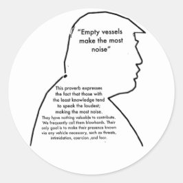 Redondo Adesivo Empty Vessels