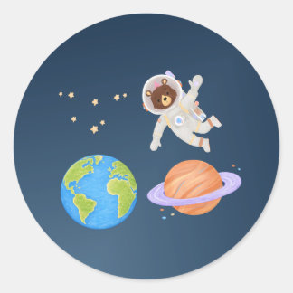 Redondo Adesivo Espacial