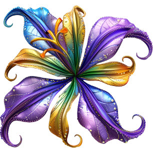 Redondo adesivo espacial crisma