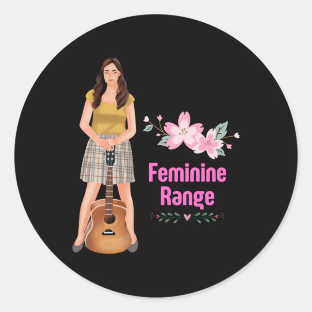 Redondo Adesivo Feminina Range 4 (Frente)