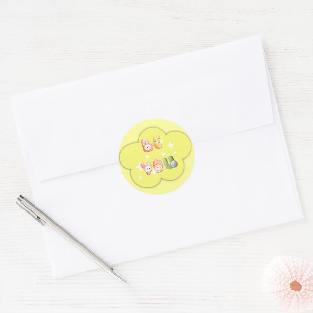 Redondo Adesivo Fofo | Seja Você (Envelope)