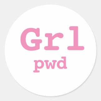 Redondo Adesivo Grl pwd