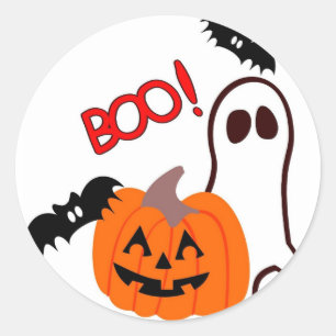 Redondo adesivo hallowen