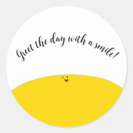 Redondo Adesivo Inspirador Bonito