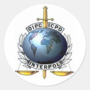 Redondo Adesivo Interpol