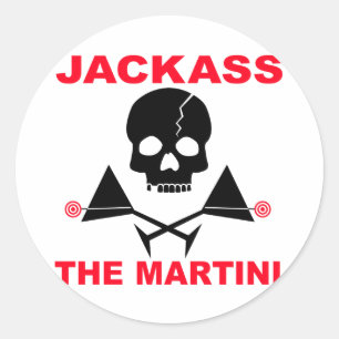 Redondo Adesivo - JACKASS, O Martíni