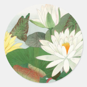 Redondo Adesivo Jardim de Flores Zen