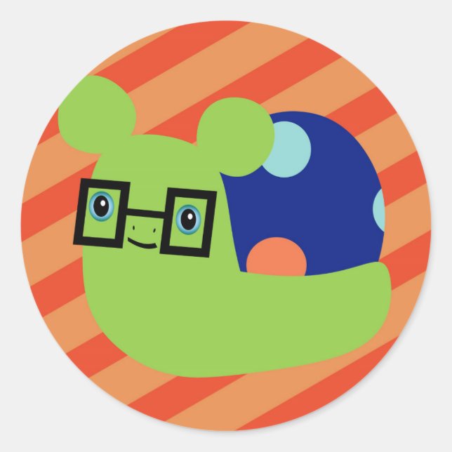 Redondo Adesivo "Jimbob" (Frente)