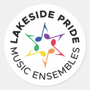 Redondo Adesivo Lakeside Pride - Design Circular