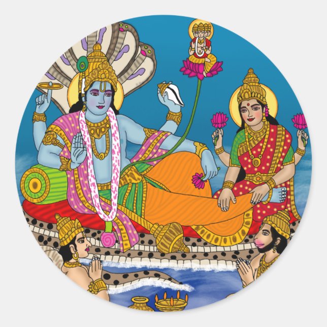 Redondo Adesivo Lakshmi Narayan (Frente)