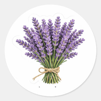 Redondo Adesivo Lavanda