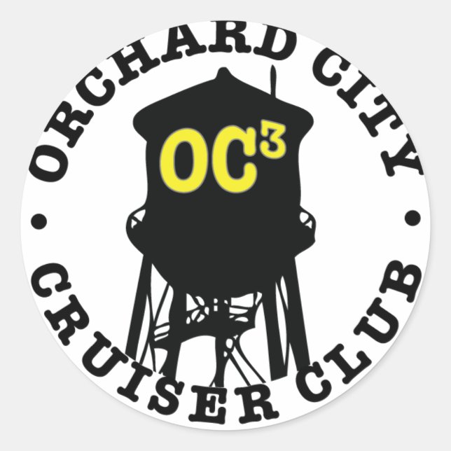 Redondo Adesivo OC3 (Frente)
